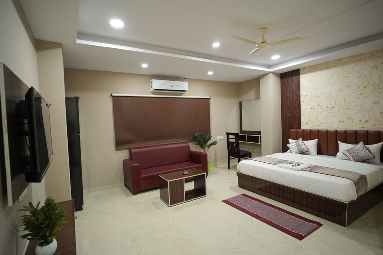 Bedroom, Hotel Jaguar inn, Nagpur