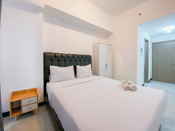 Bedroom, Simple and Comfy Studio Apartment Cordova Edupartment Semarang, Semarang