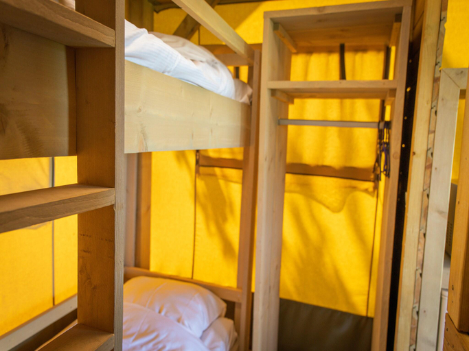 Bedroom, Safari Tent in Netherlands with Luxury Comfort, Barneveld