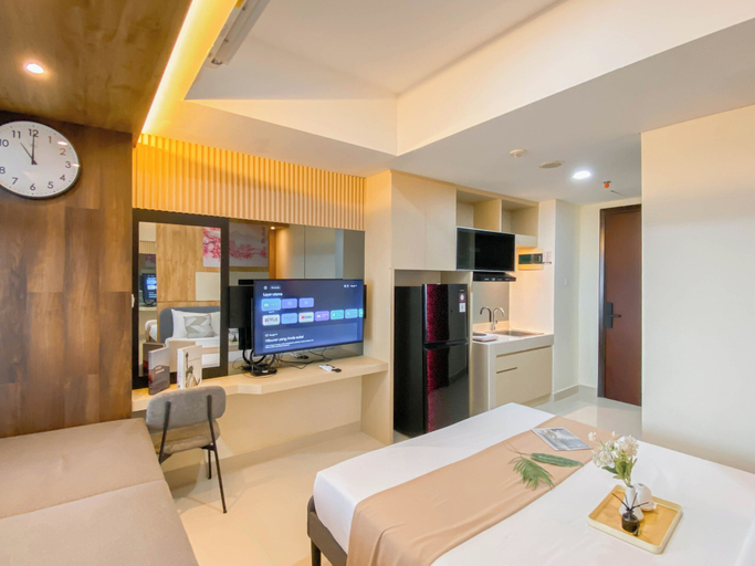 Bedroom 5, Modern and Exquisite Studio Apartment Pollux Chadstone, Cikarang