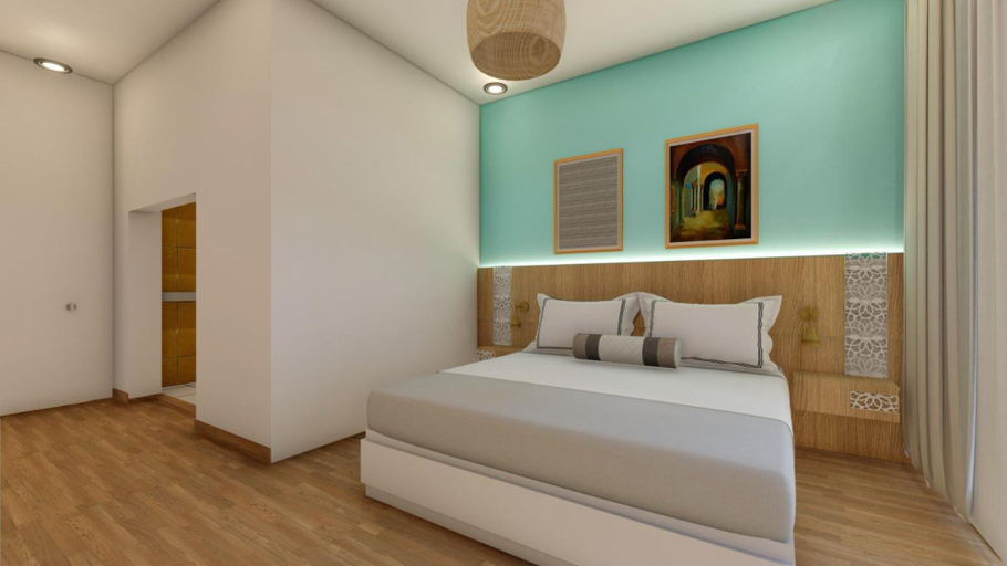 Bedroom 3, L'Atrium Yasmine Hammamet Hotel, Hammamet