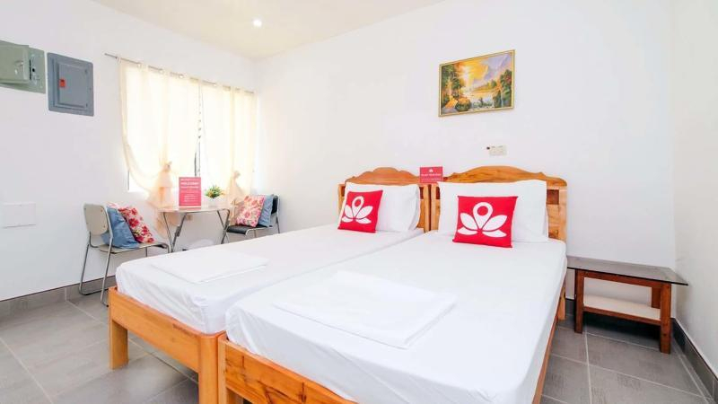 Bedroom, ZEN Rooms Basic Gerty's Place Moalboal, Moalboal