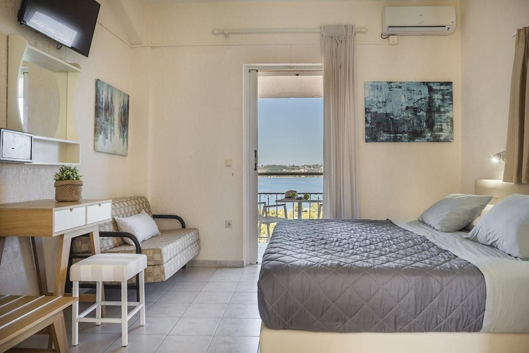 Bedroom 3, Panorama Fanari studios and apartments, Ionian Islands