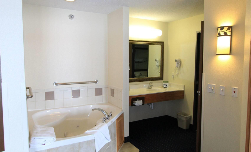 Bathroom 4, AmericInn by Wyndham Cedar Rapids Airport, Linn