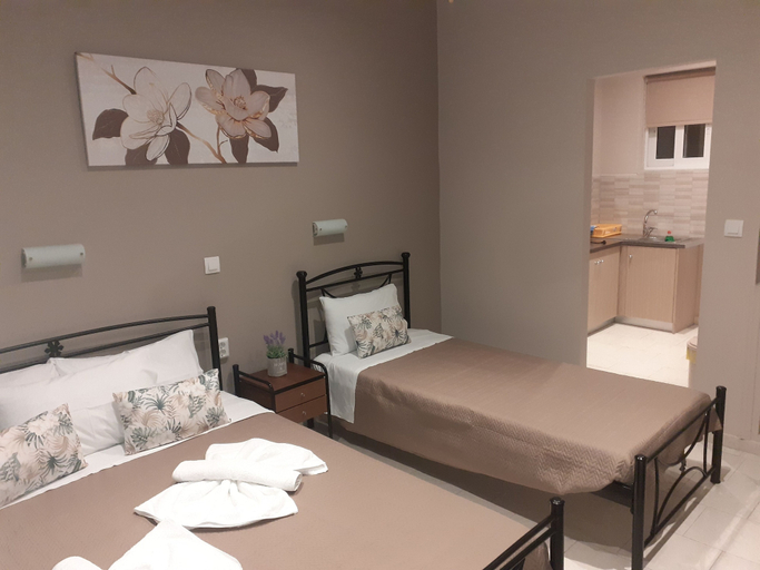 Bedroom 4, Annas Studios, Ionian Islands