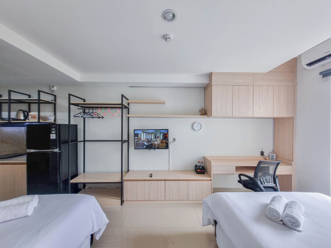 Bedroom, Mountain View Studio for 6 Pax at Mataram City Apartment, Sleman