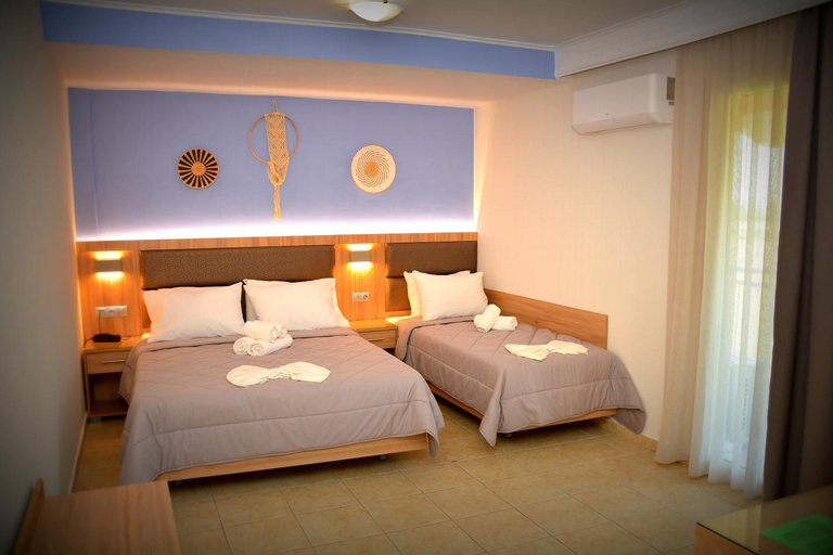 Bedroom 3, Denis Hotel and Bungalows, Central Macedonia