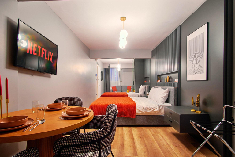 Bedroom 4, TAKS-INN Suites, Beyoğlu