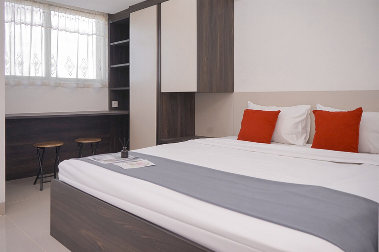 Bedroom, Brand New and Cozy Studio Apartment at Cisauk Point, Tangerang