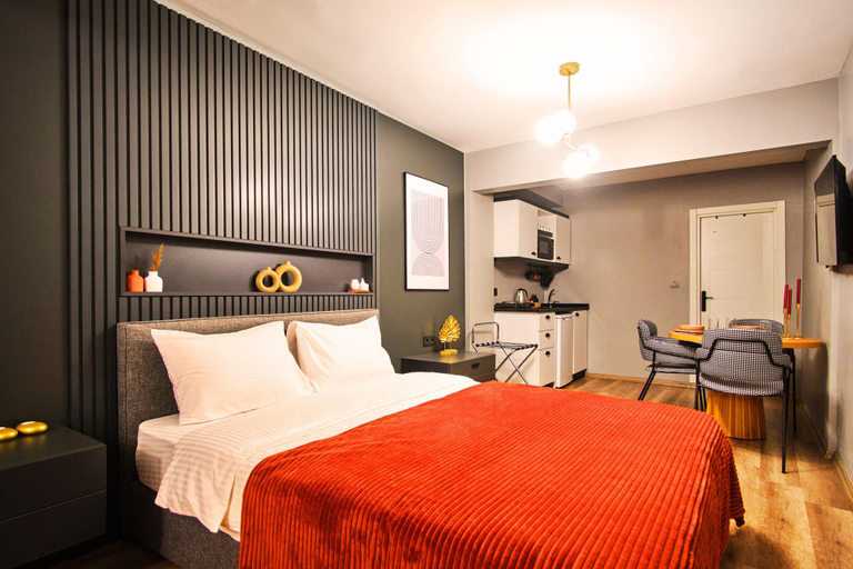 Bedroom 3, TAKS-INN Suites, Beyoğlu