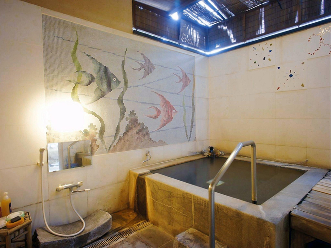 Bathroom 4, Ryokan Nogami Honkan, Beppu