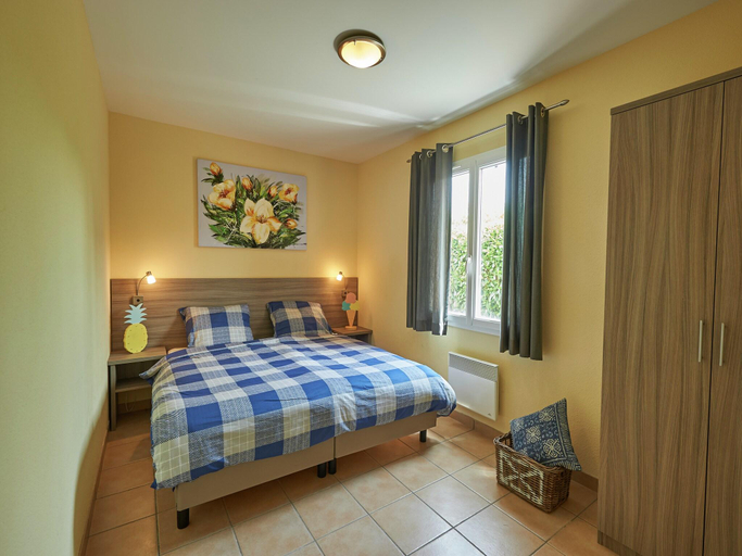 Bedroom 2, Luxe villa in Les Forges with BBQ Garden, Deux-Sèvres