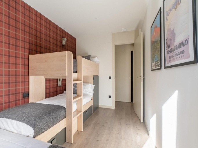 Bedroom 2, Stone Home in Benasque near Scenic Lake, Huesca