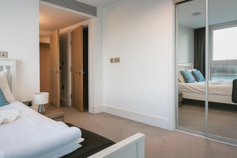 Bedroom 2, Still Life - Vauxhall Apartments, London