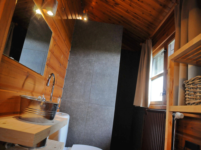 Bathroom, Holiday Home in Beffe with Sauna  Hot Tub, Luxembourg