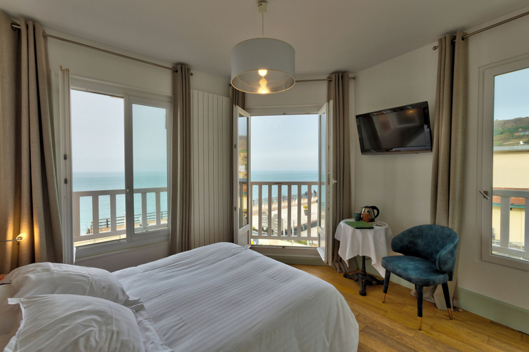 Bedroom 4, Hotel Le Rayon Vert, Seine-Maritime