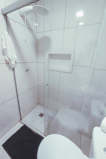 Bathroom 3, Hotel Apiacas, Ribeirao Preto
