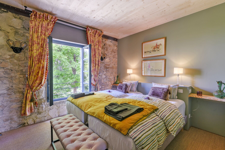 Bedroom 3, Bastide de Bellegarde, Vaucluse