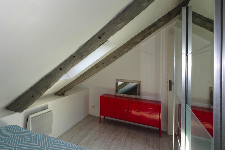Bedroom 2, Stone House in Plouezec near Goelo Coast, Côtes-d'Armor
