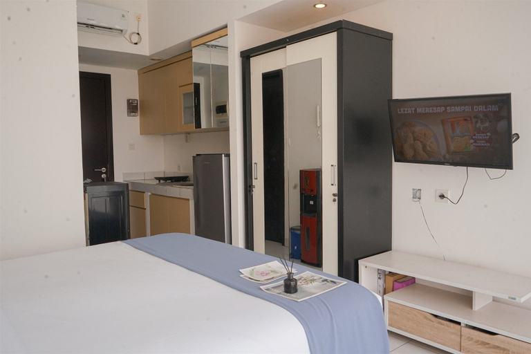 Bedroom, Cozy Studio Apartment at Casa de Parco, Tangerang