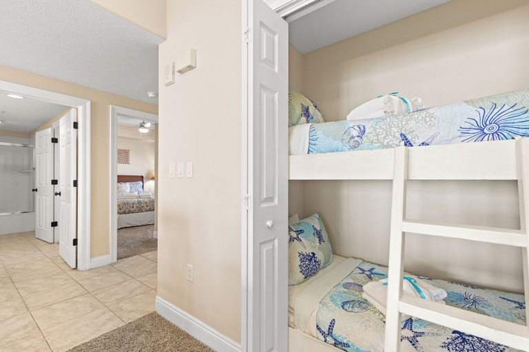Bedroom 3, Treasure Island Unit 2011: Sunset Sands, 2 Bed/2 Bath Retreat Sleeps 8!, Bay