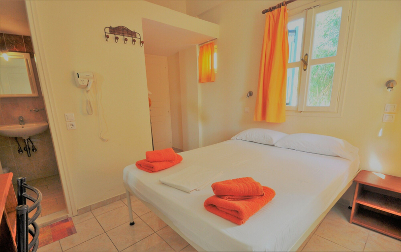 Bedroom 4, Santorini Camping Rooms, South Aegean