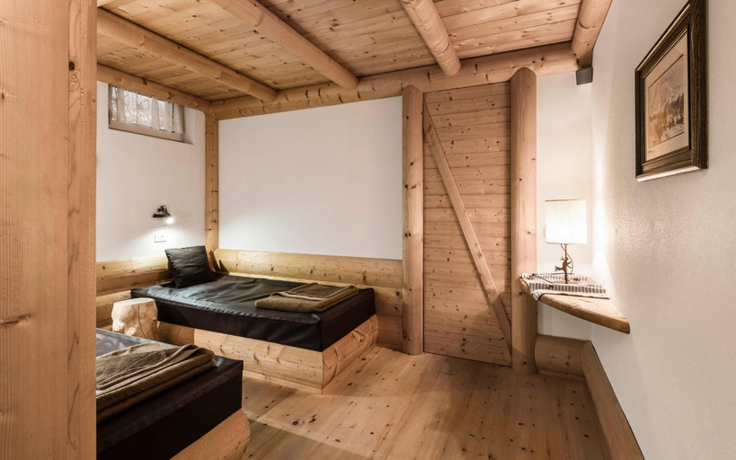 Bedroom 3, Hotel Portillo Dolomites 1966', Bolzano