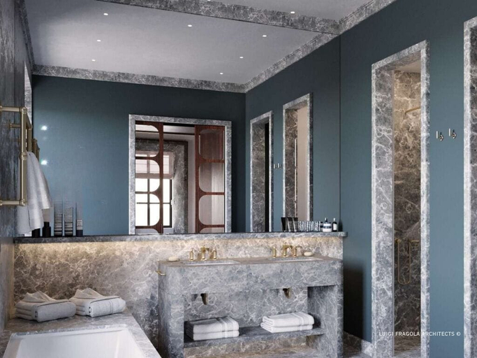 Bathroom 2, Palazzo Ottaviani Luxury Apartments, Florence