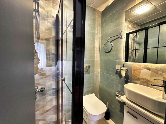 Bathroom 3, Tinos Otel & Bağ Evi (+12 Yaş), Bozcaada