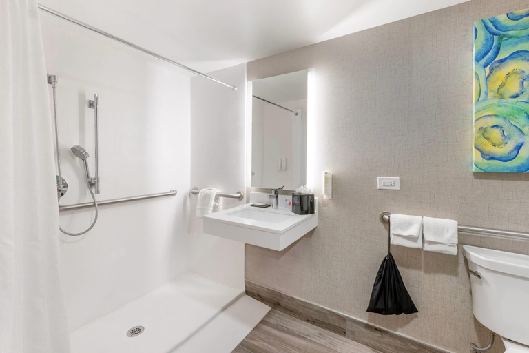 Bathroom 3, MainStay Suites Oak Brook Terrace-Chicago, Dupage
