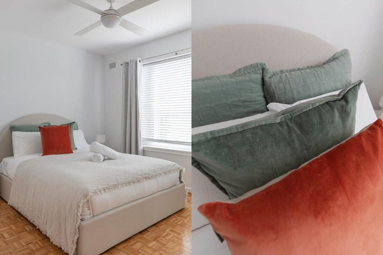 Bedroom 2, Stylish Sun Drenched North Bondi Beach Oasis, Sydney