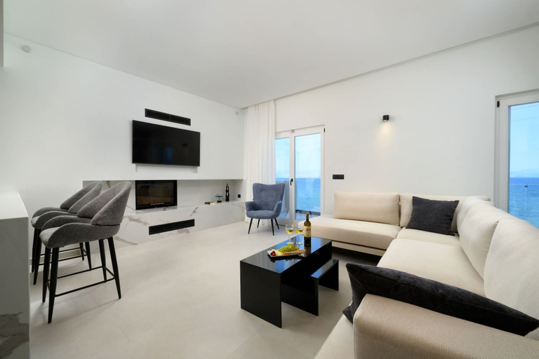Room 2, Beachfront Achillion Bay Villa in Corfu, Ionian Islands