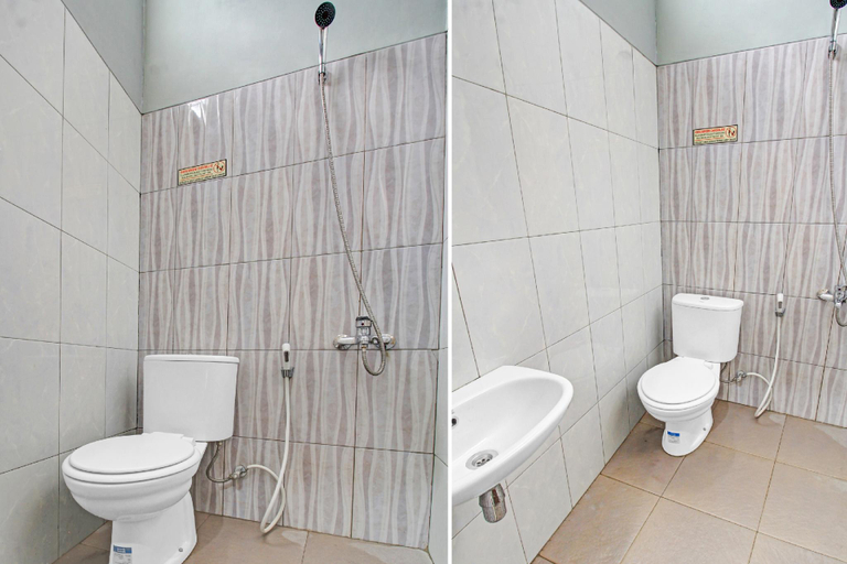Bathroom, Hotel O Gm Guest House, Wonogiri