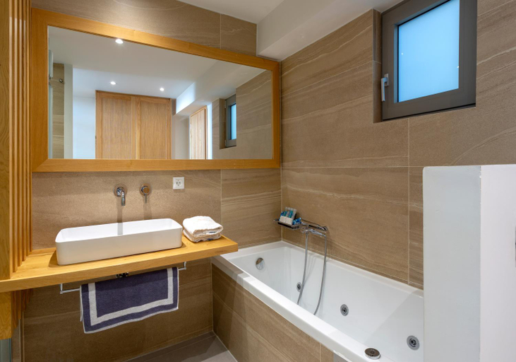 Bathroom 5, Atermono Boutique Resort & Spa, Crete