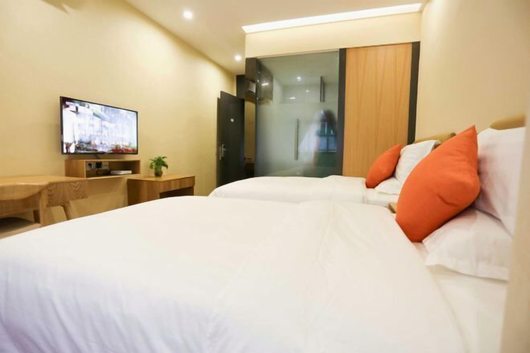 Bedroom 3, Nandu Hotel (Chengdu Renmin South Road Us Consulate), Chengdu