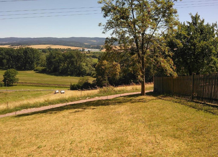 View from property 5, Charmantes Ferienhaus mit Naturgarten, Schmalkalden-Meiningen