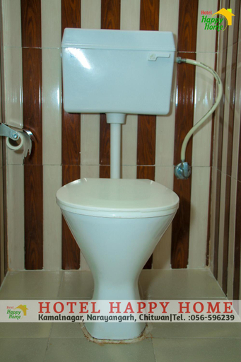 Bathroom, Hotel Happy Home, Narayani