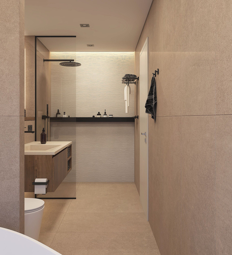 Bathroom 4, Panoramahotel Braunwald, Glarus