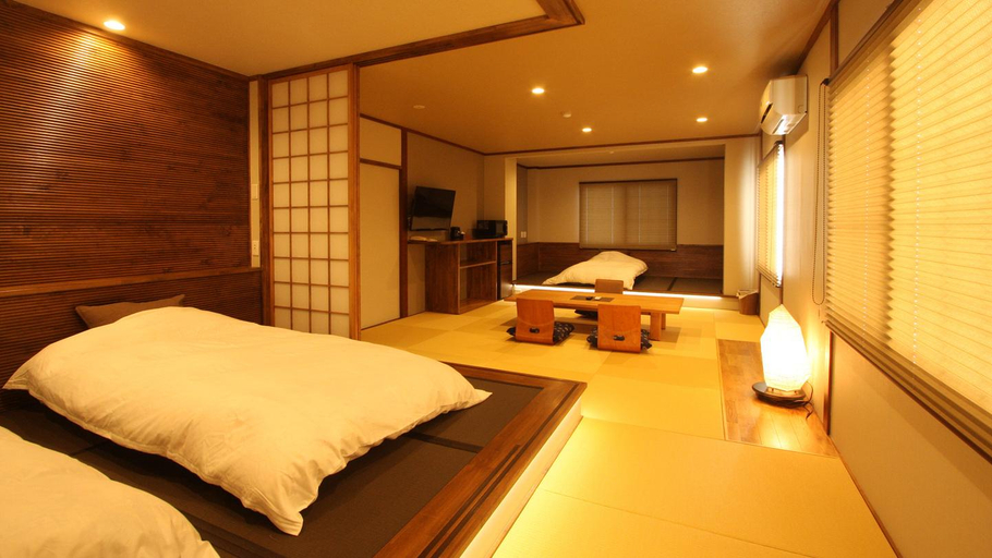 Bedroom, Azegamikan, Nozawaonsen