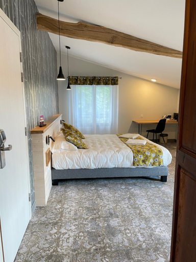 Bedroom 2, Logis Hotels Gnac e Pause, Landes