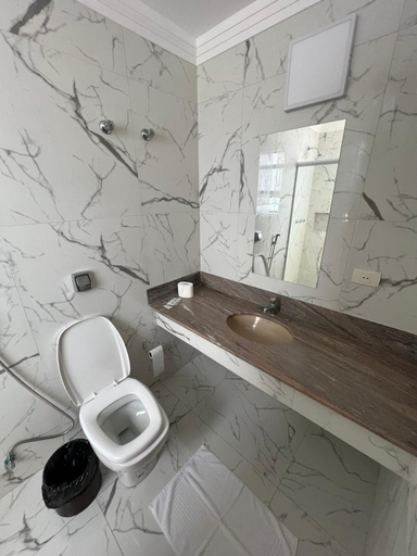 Bathroom 4, Brasão Palace Hotel, Presidente Prudente