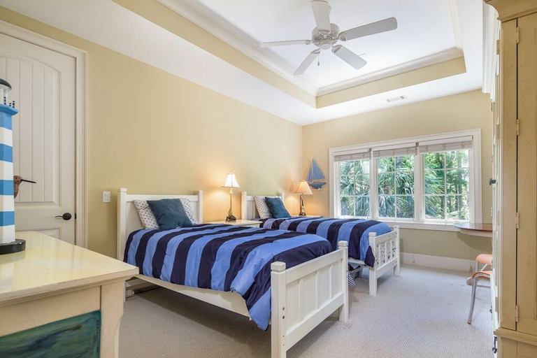 Bedroom 3, 34 Baynard Cove Rd. at The Sea Pines Resort, Beaufort