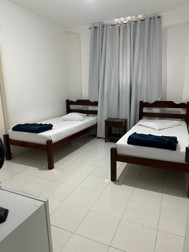 Bedroom 3, Hotel Carvalho, Bragança Paulista