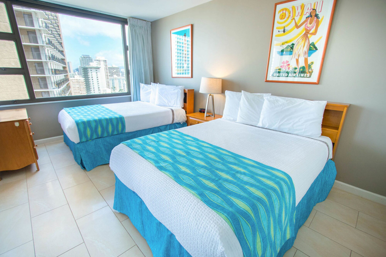 Bedroom 3, Waikiki Banyan - Ocean View Tower 1 Suite 2210, Honolulu