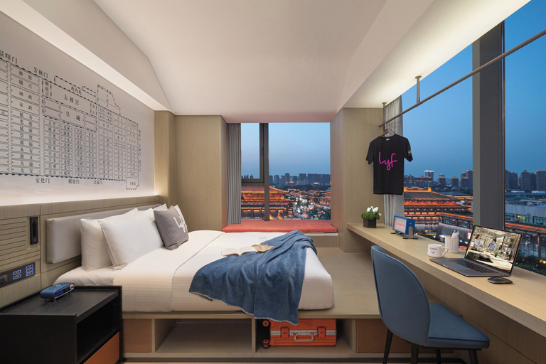 Bedroom 3, lyf Xian Dayanta by Ascott, Xi'an