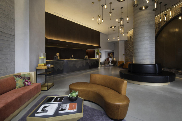 Public Area 2, Hotel 50 Bowery, A Joie De Vivre Hotel, New York