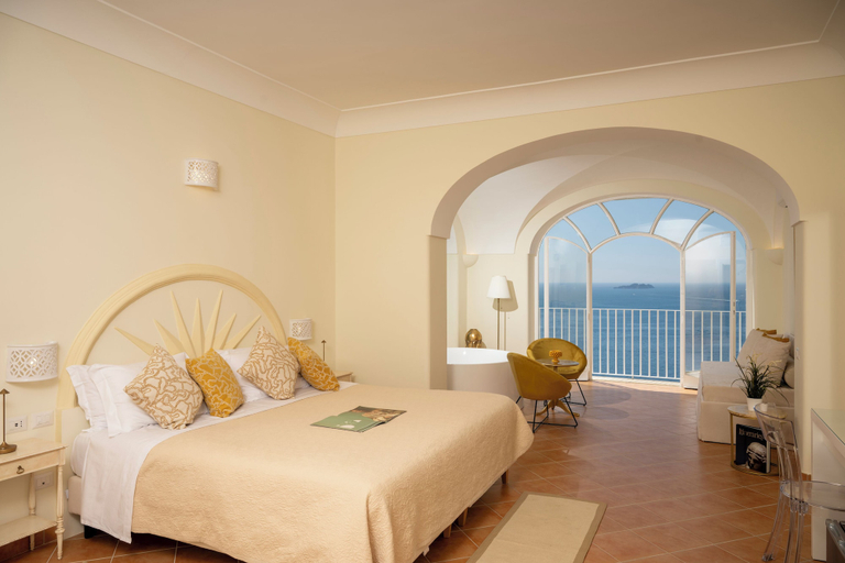 Bedroom 4, Villa Santa Chiara Positano, Salerno