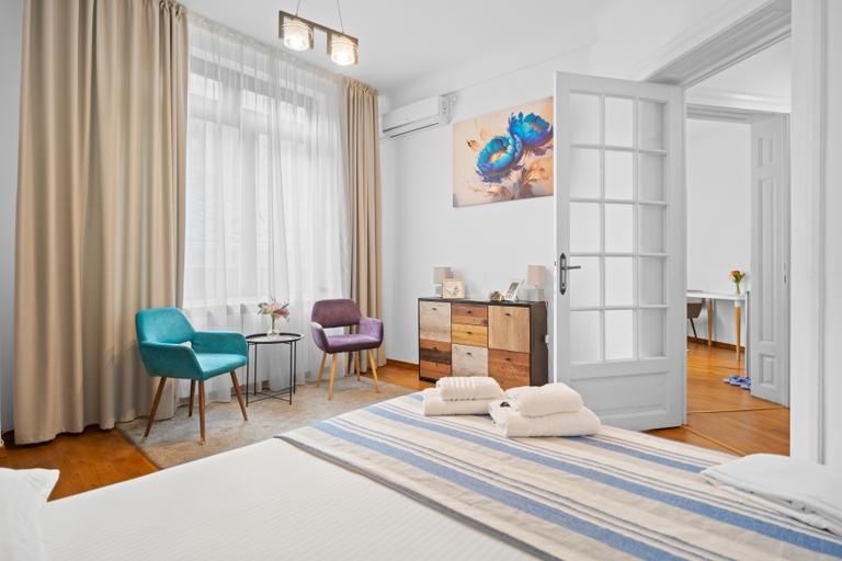 Bedroom 5, Golden Villa - Bucharest Old Town, Municipiul Bucuresti
