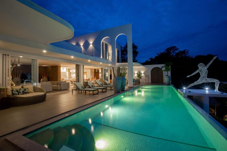 4, C Villa 8BR Luxury Seaview Villa, 2 swimming pools, Ko Samui
