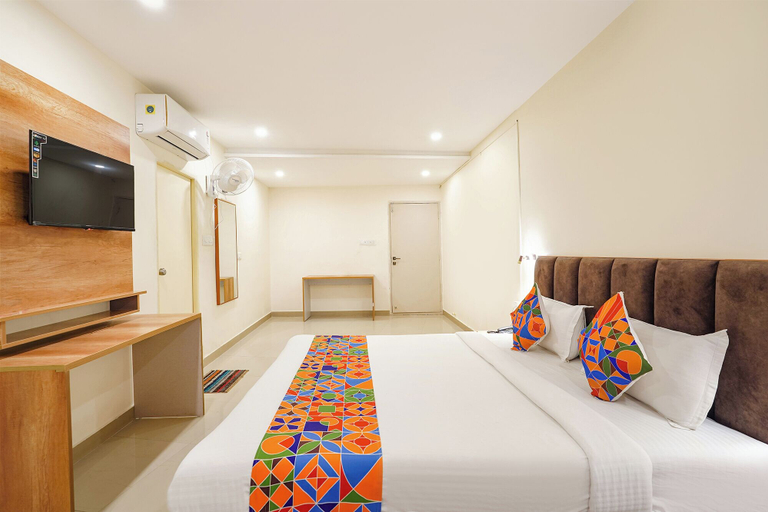 Bedroom 2, FabHotel Indian Suites - Krishnarajapuram, Bangalore